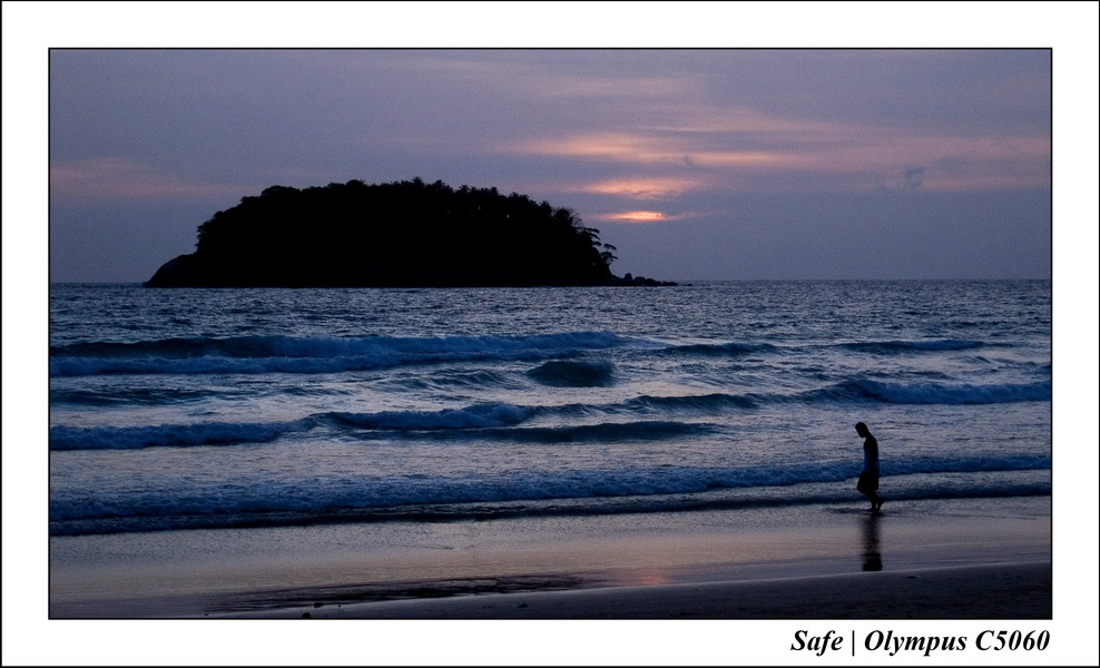 2006 - 07 - Phuket - Kata Beach coucher de soleil 01